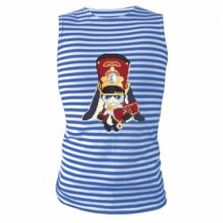 Майка-тельняшка Пиксельный Пом-Пом - FATLINE Майка-тельняшка Пиксельный Пом-Пом