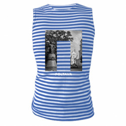 Майка-тельняшка Poltava Black & White - FATLINE Майка-тельняшка Poltava Black & White