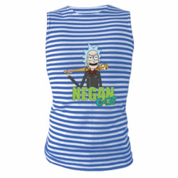 Майка-тельняшка Rick Negan - FATLINE Майка-тельняшка Rick Negan