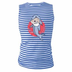 Майка-тільняшка Shark or dolphin - FATLINE Майка-тільняшка Shark or dolphin