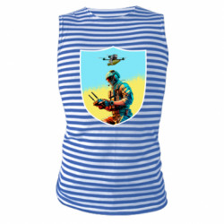 Майка-тільняшка Шеврон БПЛА - FATLINE Майка-тільняшка Шеврон БПЛА