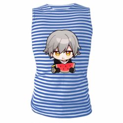 Майка-тельняшка Star Rail main male character - FATLINE Майка-тельняшка Star Rail main male character