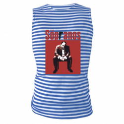 Майка-тельняшка Тони Сопрано - FATLINE Майка-тельняшка Тони Сопрано