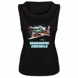 Женская майка BOMBARDIRO CROCODILO - FATLINE Женская майка BOMBARDIRO CROCODILO