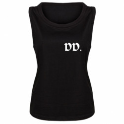 Женская майка Deadly dynamics skull - FATLINE Женская майка Deadly dynamics skull