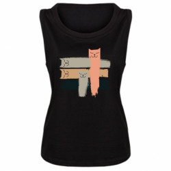 Женская майка Котомазки - FATLINE Женская майка Котомазки