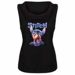 Женская майка Лило и стич фильм - FATLINE Женская майка Лило и стич фильм