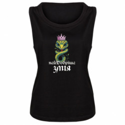 Женская майка Добрая Змия - FATLINE Женская майка Добрая Змия