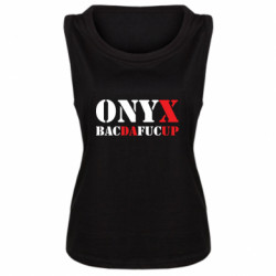 Майка жіноча онікс бекдефакап - FATLINE Майка жіноча онікс бекдефакап