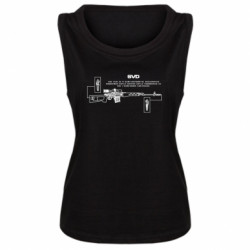 Женская майка SVD (rifle) - FATLINE Женская майка SVD (rifle)