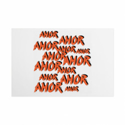 Металева табличка Amor - FATLINE Металева табличка Amor