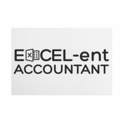 Металлическая табличка Великолепный Бухгалтер - FATLINE Металлическая табличка Великолепный Бухгалтер