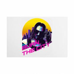 Металлическая табличка Civerpunk 2077 Keanu Reeves - FATLINE Металлическая табличка Civerpunk 2077 Keanu Reeves