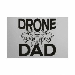 Металлическая табличка Drone dad - FATLINE Металлическая табличка Drone dad