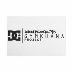 Металлическая табличка Gymkhana Project Ken Block