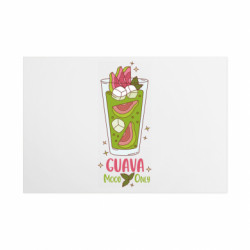 Металева табличка Коктейль із зеленої гуави - FATLINE Металева табличка Коктейль із зеленої гуави