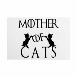Металева табличка Mother of cats1 - FATLINE Металева табличка Mother of cats1