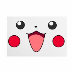 Металлическая табличка Pikachu Smile - FATLINE Металлическая табличка Pikachu Smile