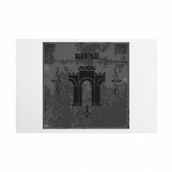 Металлическая табличка Ровно Old School - FATLINE Металлическая табличка Ровно Old School