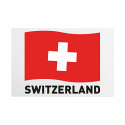 Металлическая табличка Швейцария - FATLINE Металлическая табличка Швейцария