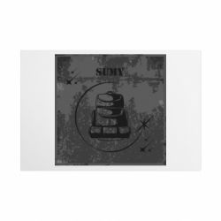 Металлическая табличка Сумы Old School - FATLINE Металлическая табличка Сумы Old School