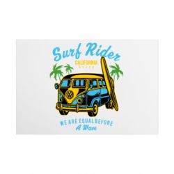 Металева табличка Surf Rider - FATLINE Металева табличка Surf Rider