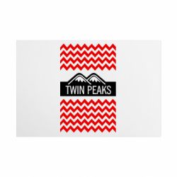 Металева табличка Твін Пікс 3 - FATLINE Металева табличка Твін Пікс 3