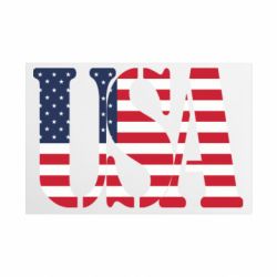 Металлическая табличка USA - FATLINE Металлическая табличка USA