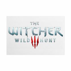 Металлическая табличка Witcher Logo - FATLINE Металлическая табличка Witcher Logo