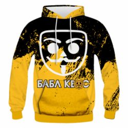 Мужские 3D худи - FATLINE