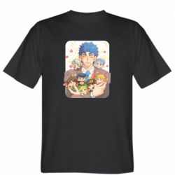 Мужская футболка Stedman Чибики Джоджо - FATLINE Мужская футболка Stedman Чибики Джоджо