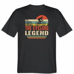 Мужская футболка Stedman Dad - Cycling Legend