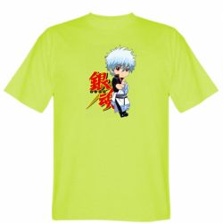 Мужская футболка Stedman Гинтама Мальчик - FATLINE Мужская футболка Stedman Гинтама Мальчик