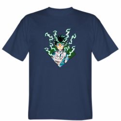 Мужская футболка Stedman Изуку Мидория арт - FATLINE Мужская футболка Stedman Изуку Мидория арт