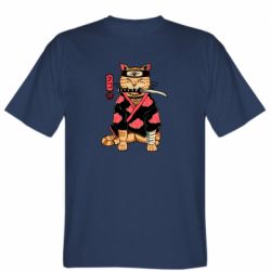 Мужская футболка Stedman Japanese Akatsuki cat - FATLINE Мужская футболка Stedman Japanese Akatsuki cat