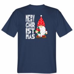 Чоловіча футболка Stedman Merry Christmas Різвяний гном - FATLINE Чоловіча футболка Stedman Merry Christmas Різвяний гном