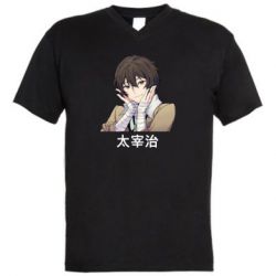 Чоловічі футболки з V-подібним вирізом