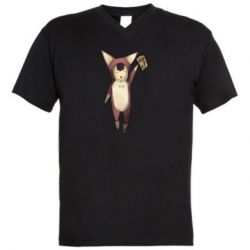 Чоловічі футболки з V-подібним вирізом