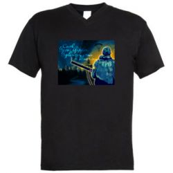 Мужские футболки с V-образным вырезом