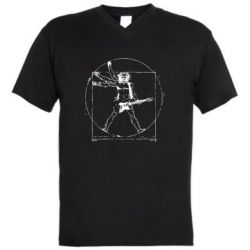 Чоловічі футболки з V-подібним вирізом