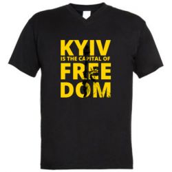 Чоловічі футболки з V-подібним вирізом - FATLINE