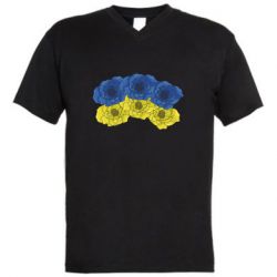 Чоловічі футболки з V-подібним вирізом