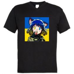 Чоловічі футболки з V-подібним вирізом