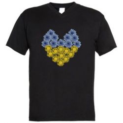 Чоловічі футболки з V-подібним вирізом - FATLINE