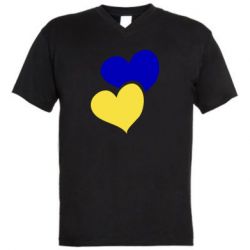 Чоловічі футболки з V-подібним вирізом - FATLINE