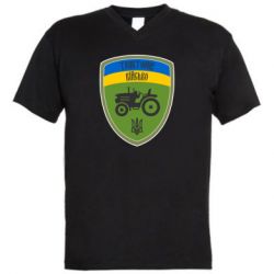 Чоловічі футболки з V-подібним вирізом - FATLINE