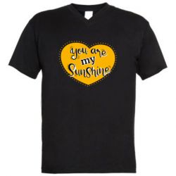 Чоловічі футболки з V-подібним вирізом