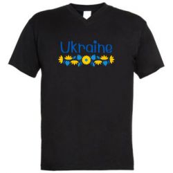 Чоловічі футболки з V-подібним вирізом - FATLINE