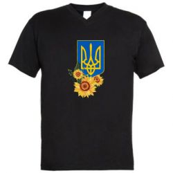 Чоловічі футболки з V-подібним вирізом - FATLINE