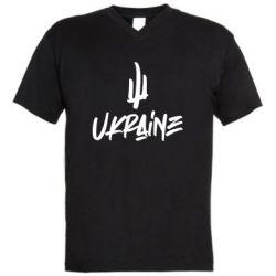 Чоловічі футболки з V-подібним вирізом - FATLINE